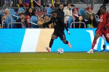 John Yeboah Zamora estuvo ante Canadá.