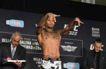 Michael Morales marcó 170,6 libras en la balanza y superó la primera prueba.