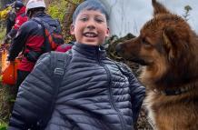 Niño desaparecido - cerro Puñay - rescate