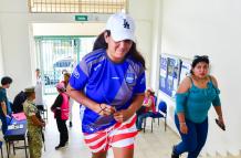 Votantes Guayaquil bolígrafos