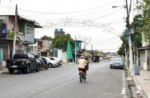 En este sector del suburbio se registró un estallido.