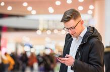 Usar Wi-Fi en un centro comercial