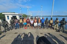 PRESUNTOS INTEGRANTES DE LOS CHECHENOS DETENIDOS