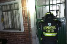 Deflagración sur de Quito