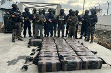 COCAÍNA INCAUTADA EN ESMERALDAS