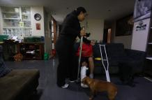 Lucas Campaña sobrevivió tras perderse en el cerro Puñay