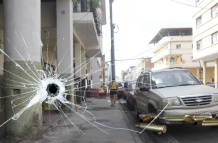El crimen se registró en el centro de Guayaquil.