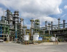 La refinería de Petroecuador en Esmeraldas.