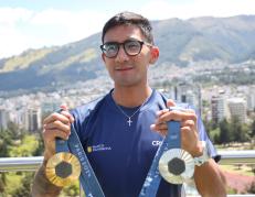 Daniel Pintado, campeón olímpico, París 2024