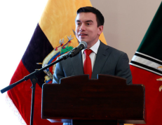 Daniel Noboa, presidente de Ecuador.