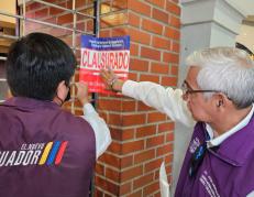 Clausura restaurante por la Arcsa