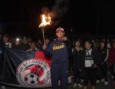 Juegos interparroquiales, antorcha, Calderón, sede, fiesta