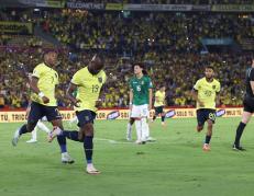 Enner Valencia en el partido de Ecuador vs. Bolivia.