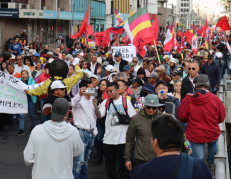 El 15 de noviembre ya se desarrollaron manifestaciones en contra del Gobierno.