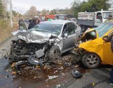 Un accidente de tránsito tuvo lugar en la vía Jipijapa-Paján.