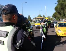 operativos de control de velocidad en Quito