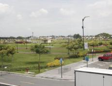 Foto panorámica del Parque Samanes, sitio con el que se conectaría el Malecón 3000, proyecto del Municipio.