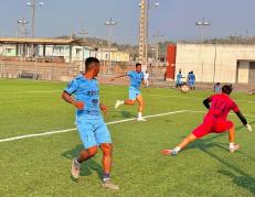 Un entrenamiento del club 22 de julio en Esmeraldas.