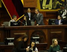 JUICIO POLITICO EX MINISTRA ANDREA ARROBO