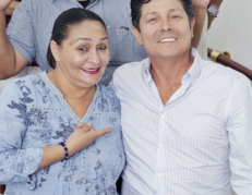 Amparo Guillén y Oswaldo Segura