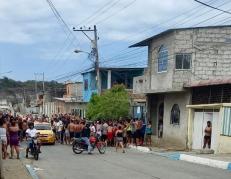 Crímenes sacudieron la ciudadela 15 de Septiembre, en Manta.