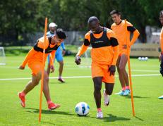 Entrenamiento de Liga de Quito