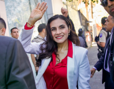 La vicepresidenta de Ecuador, Verónica Abad.