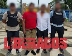 Liberados en operativo en vía a la costa