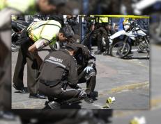 Policías en Quito recogen indicios en avenidas República del Salvador y Portugal