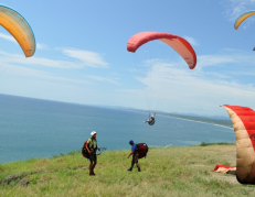 Parapente en Santa Elena