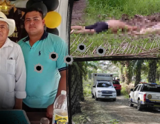 padre e hijo asesinados en Mocache