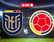 Ecuador vs Colombia en el sub 20 de Venezuela.