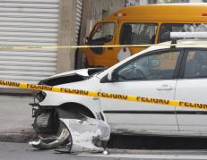 Accidente en Coronel y Calicuchima