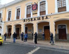 Fiscalía allana Municipio de Riobamba.