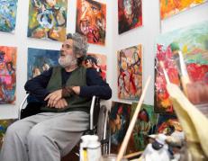 Luigi Stornaiolo, el artista de Quito afronta su última batalla contra sus dolencias