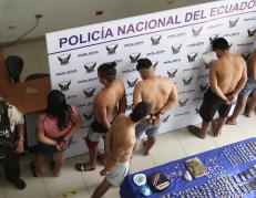 Las evidencias fueron presentadas por la Policía.