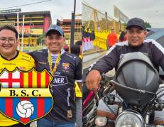 Hinchas de Barcelona