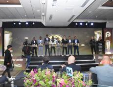 Los jugadores fueron premiados en distintas categorias.