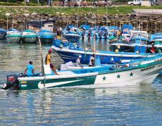 pescadores en Esmeraldas