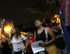 Comerciantes y conocidos pedían justicia por la muerte del joven vendedor.