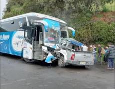 accidente de tránsito en Tungurahua