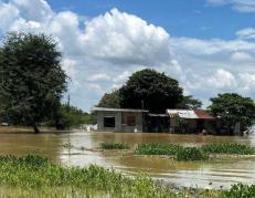 inundación en Babahoyo