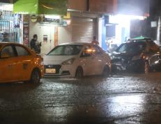 Así estaban las calles de Guayaquil este 22 de febrero.