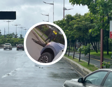 Hombre fue baleado cerca de una urbanización de Samborondón.