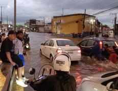 Las lluvias han causado malas consecuencias en la Costa, en este temporal de febrero de 2025.