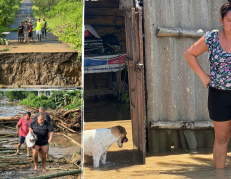 inundaciones en Calceta, Manabí