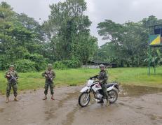 Allanamiento al Batallón de Selva 55 Putumayo