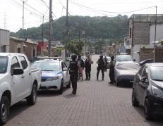 Operativo en urbanización de Daule.