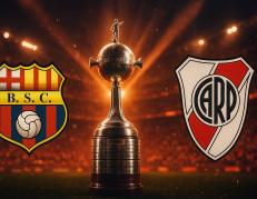 Barcelona SC recibe a River Plate el 8 de mayo en el Monumental.