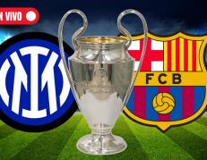 Inter vs Barcelona FC por las semifinales de la Champions.